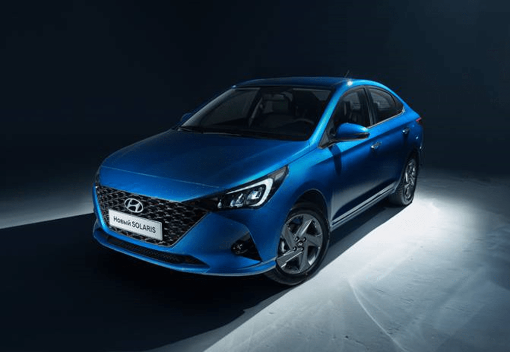 Hyundai Motor представляет первые официальные фото обновленного Hyundai Solaris